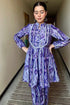 Purple Fusion Kurta Set